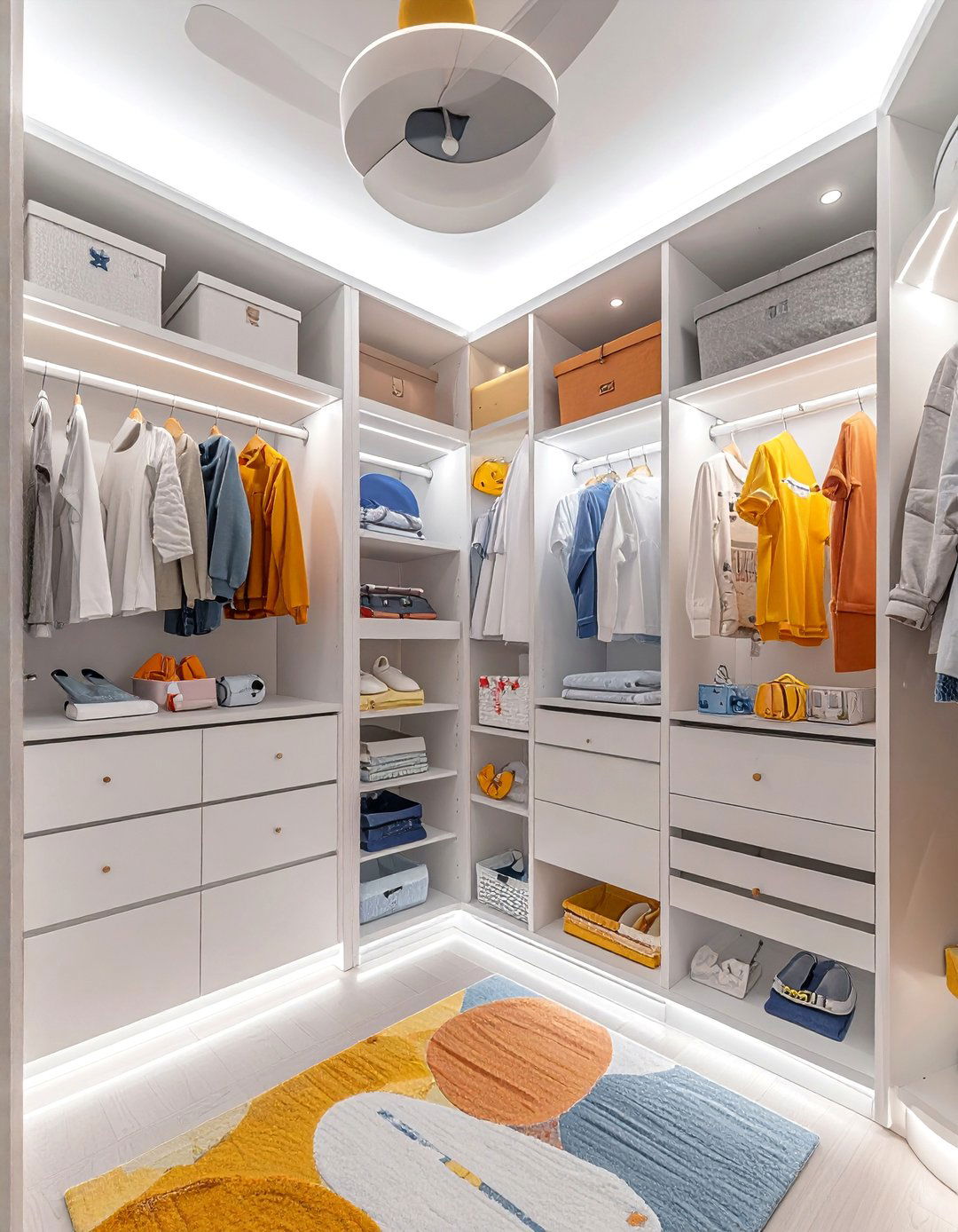 Technology Integration - 25 Nursery Closet Ideas for Organized and Stylish Storage