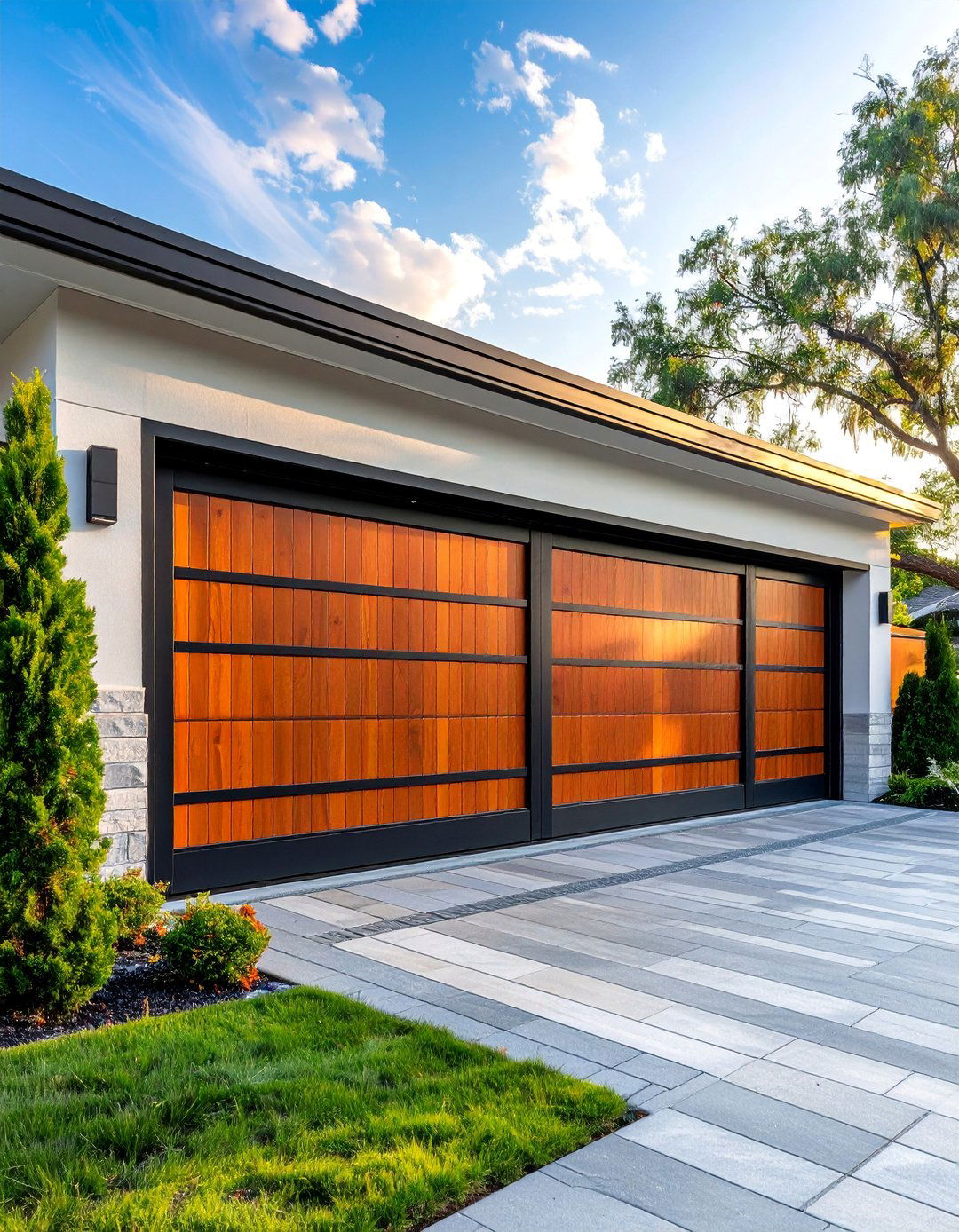 Telescopic Space Saving Sliding Gates - 30 Sliding Gate Design Ideas for Modern Homes