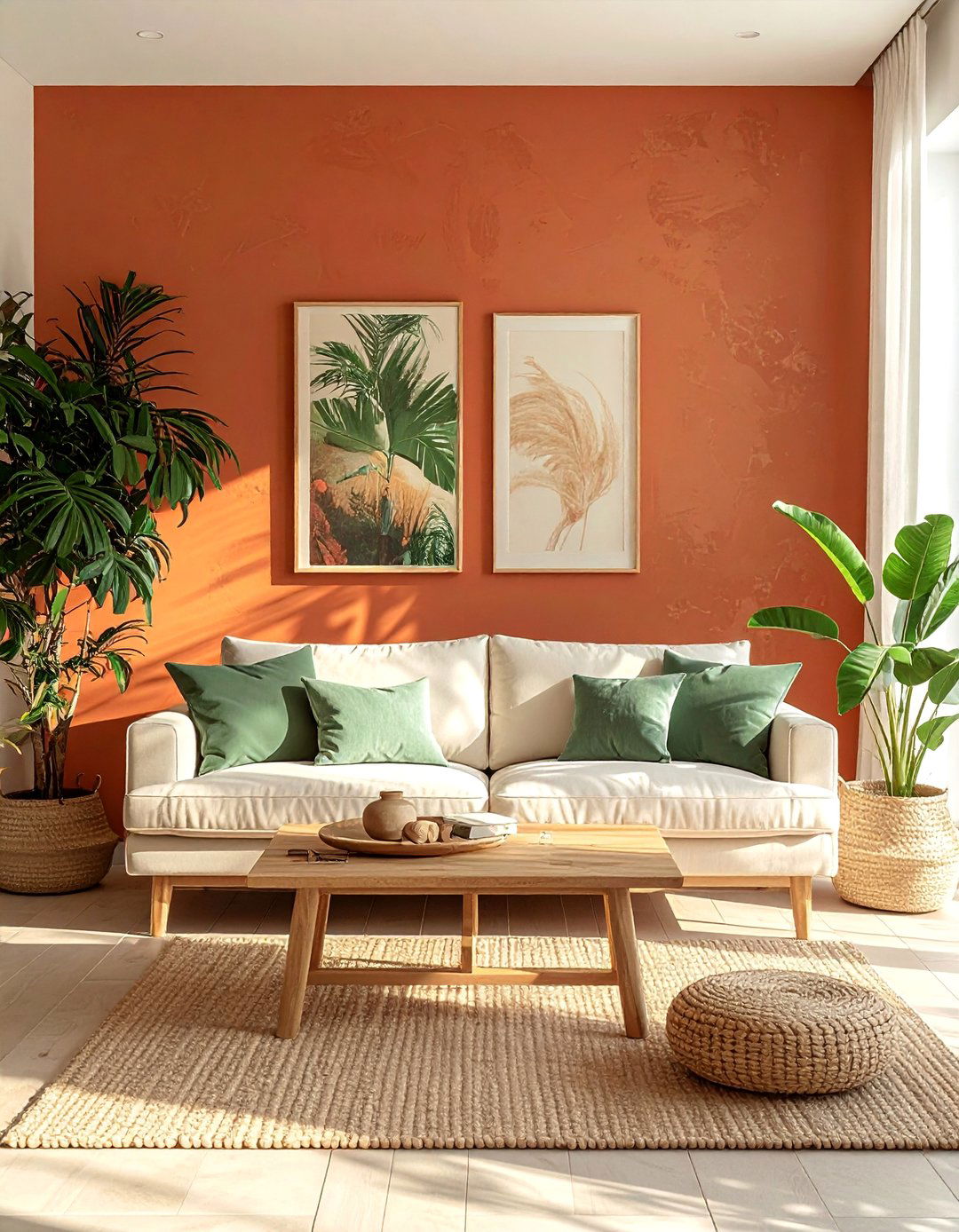 Terracotta Cream and Sage Green Palette - 40 Warm Color Palettes for Every Room in the House