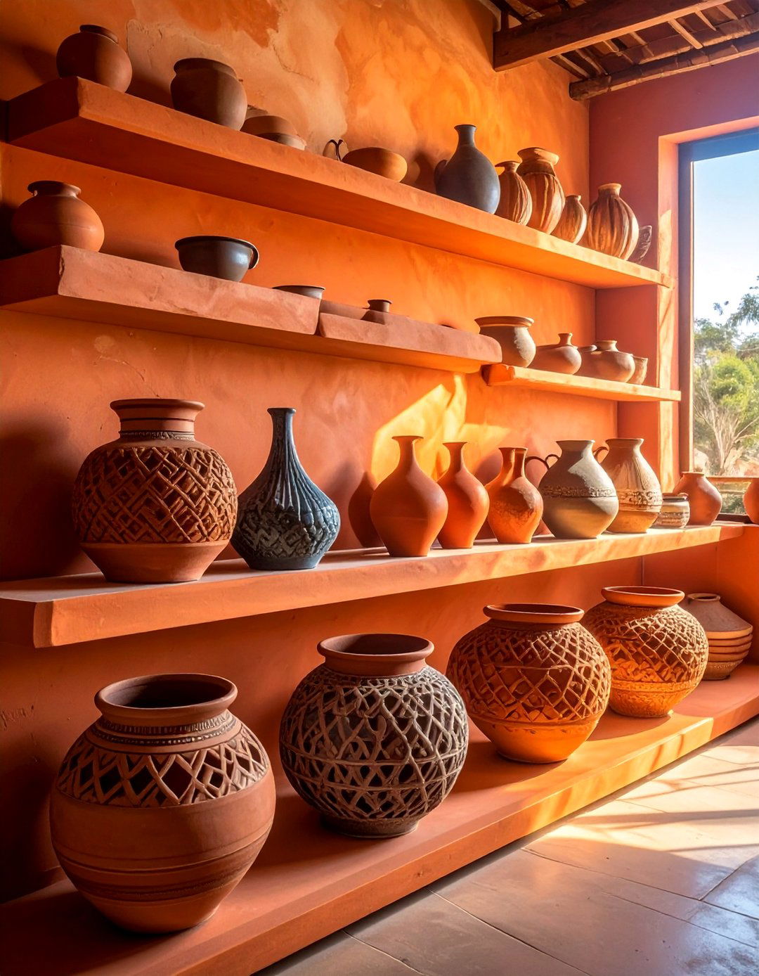 Terracotta Decorative Pottery - 30 Terracotta Home Decor Ideas for a Warm Look