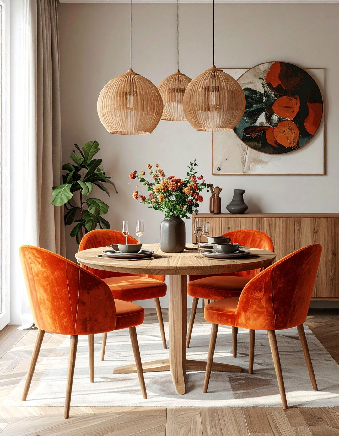 Terracotta Dining Room Chairs - 30 Terracotta Home Decor Ideas for a Warm Look