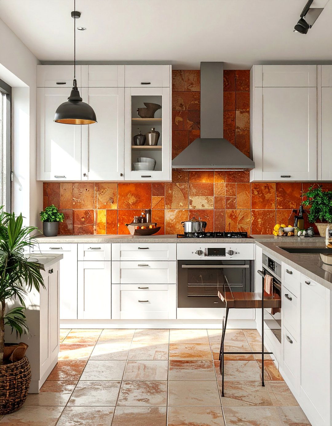 Terracotta Kitchen Backsplash Tiles - 30 Terracotta Home Decor Ideas for a Warm Look