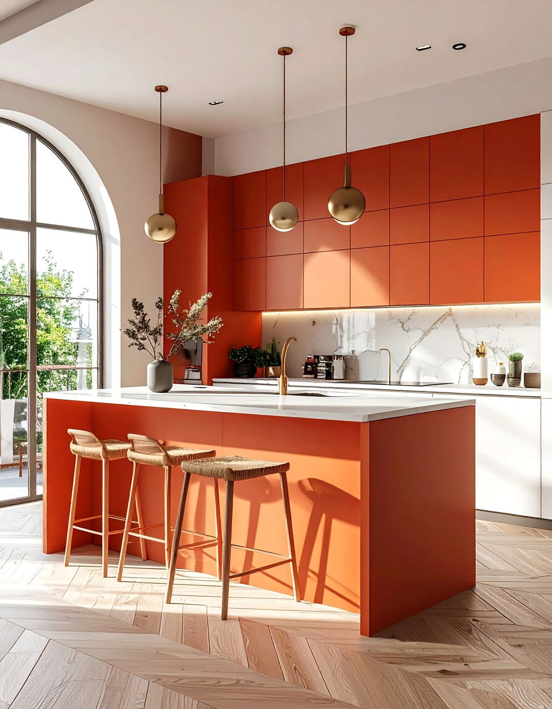 Terracotta Kitchen Island Paint - 30 Terracotta Home Decor Ideas for a Warm Look