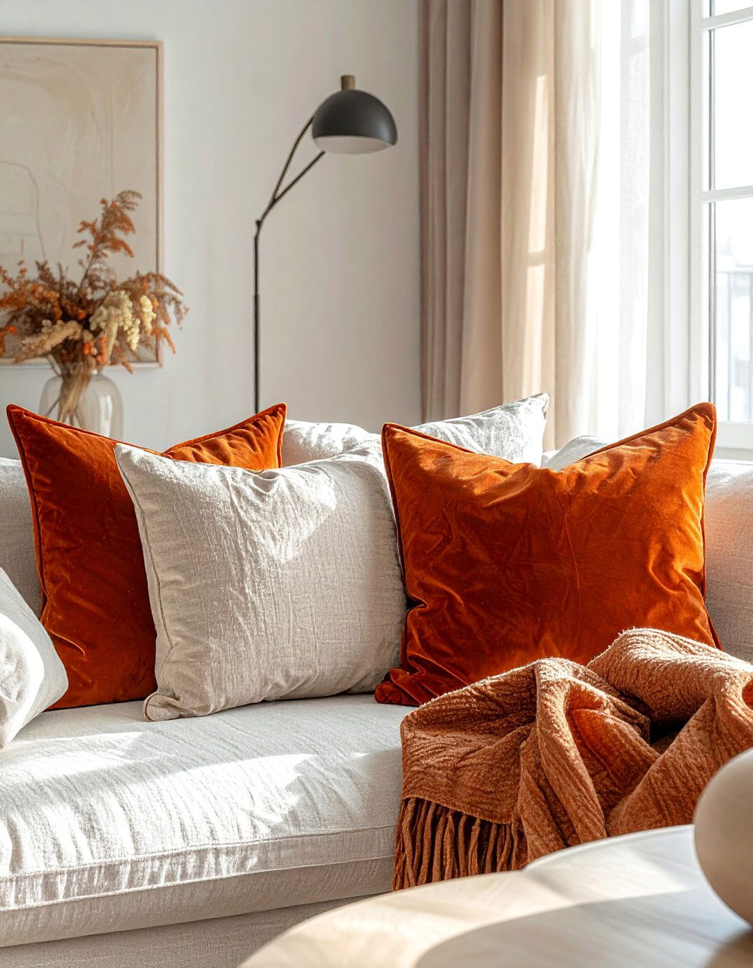 Terracotta Throw Pillows and Cushions - 30 Terracotta Home Decor Ideas for a Warm Look