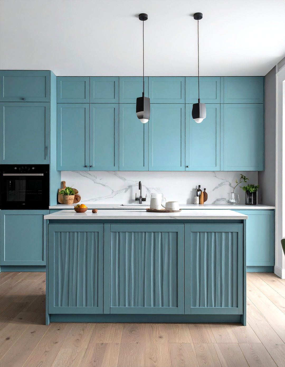 Textured Cabinet Front Kitchen - 25 Dream Kitchen Ideas for Your Modern Home