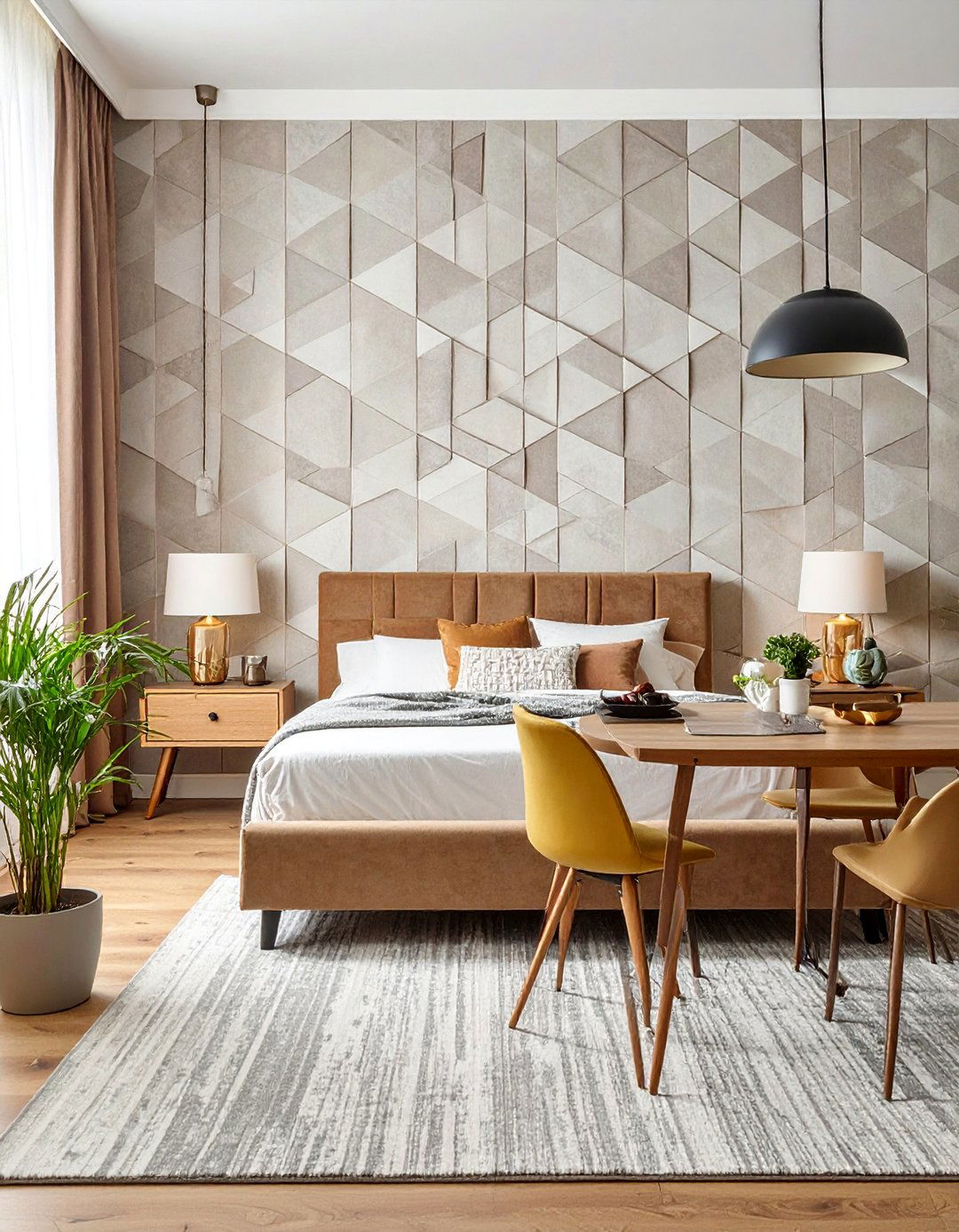 Textured Peel and Stick Wallpaper Accent - 40 Wall Decor Ideas to Transform Any Room