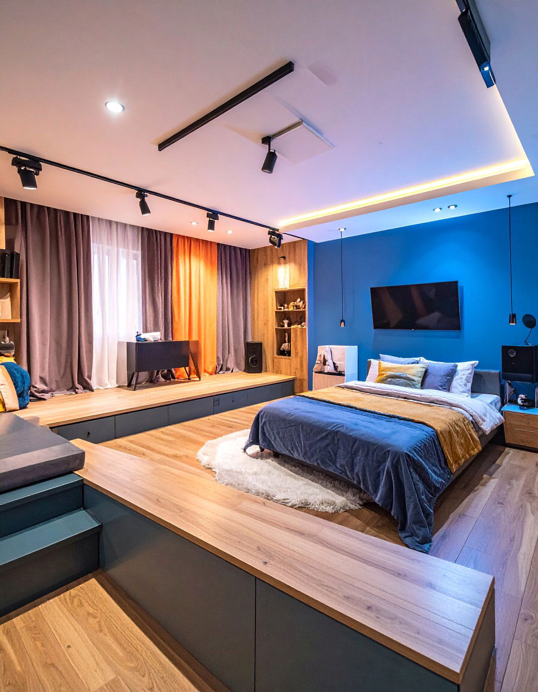 Theater Performance Stage - 40 Teen Hangout Room Ideas for a Fun and Relaxing Space
