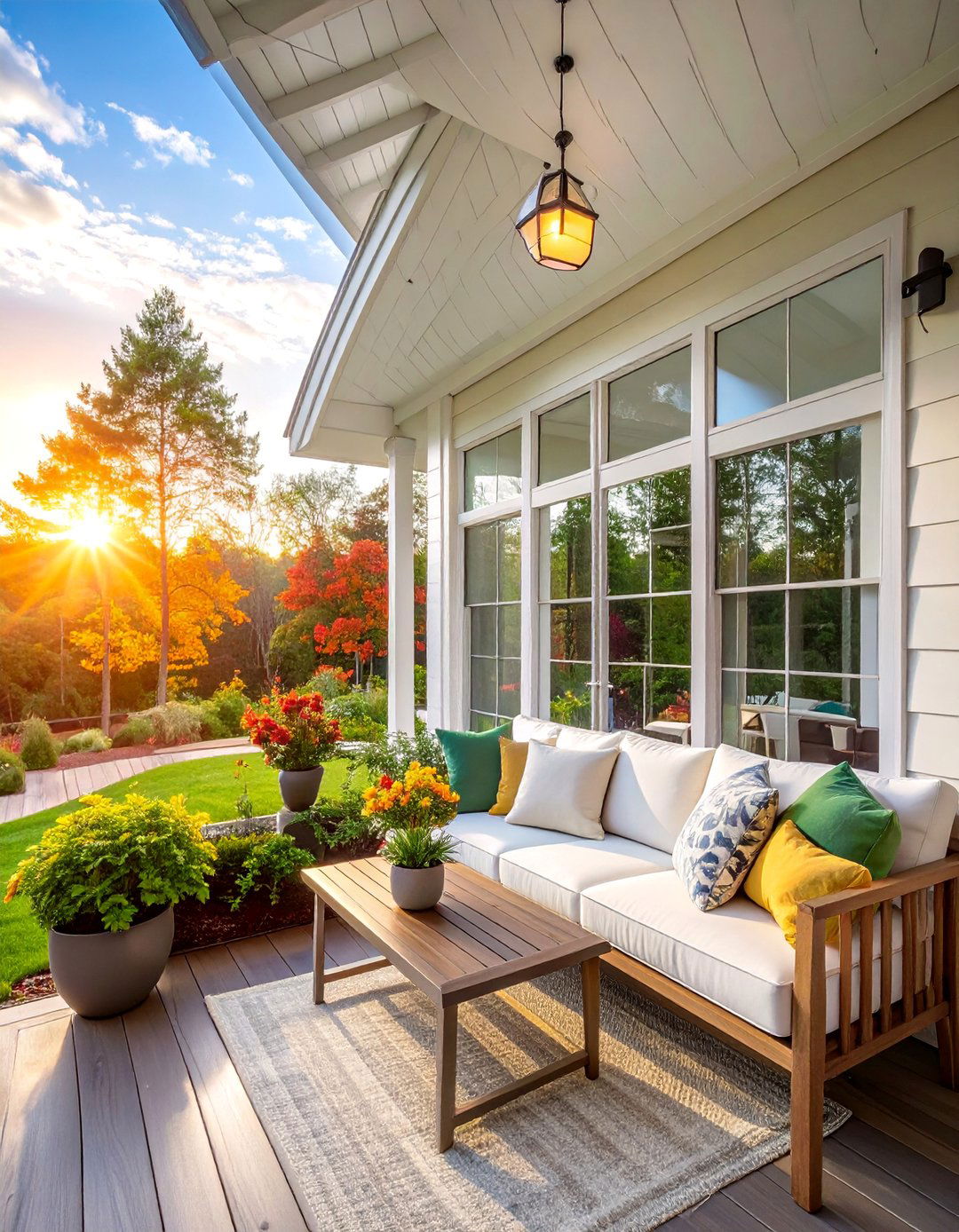 Three Season Porch Conversion - 25 Enclosed Porch Ideas for Year-Round Enjoyment