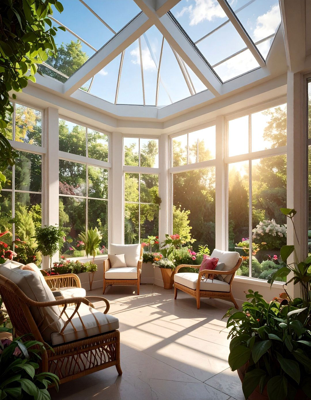 Transom Window Light Enhancement - 30 Stylish Sunroom Window Ideas for Natural Light