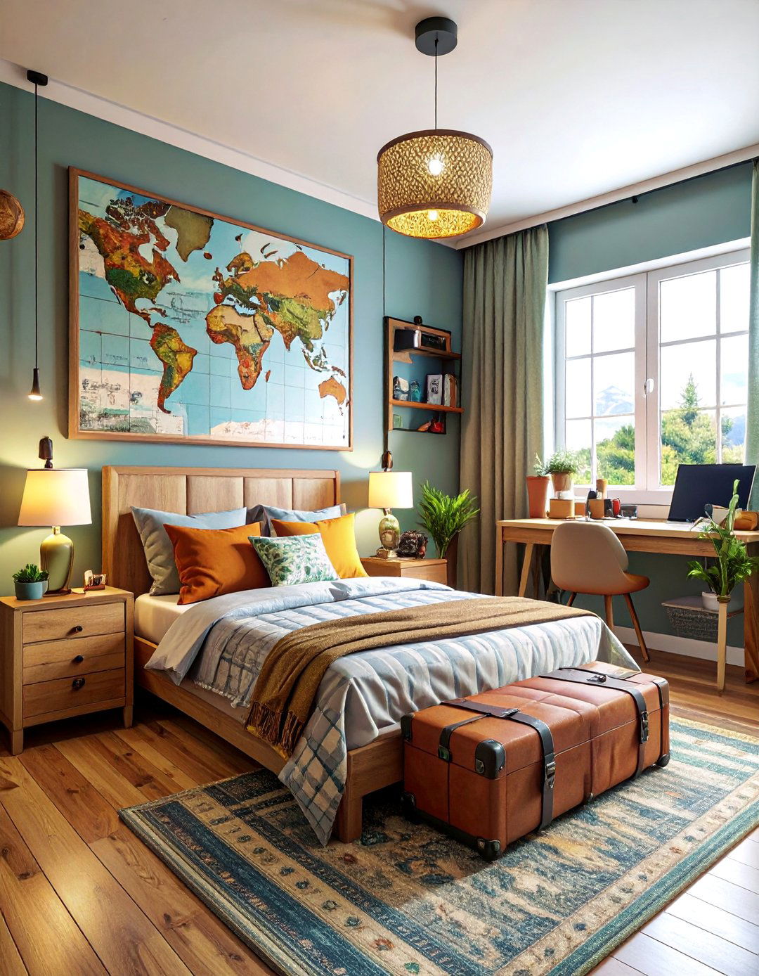 Travel Adventure Base - 40 Teen Room Ideas for a Fun and Functional Space