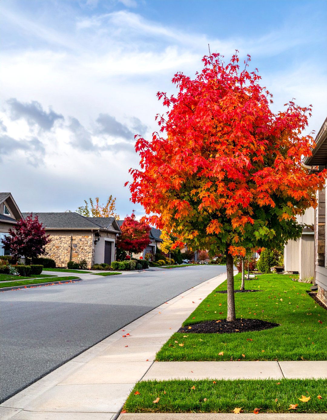 Trident Maple for Excellent Fall Color - 30 Best Small Trees for Your Front Yard Landscaping