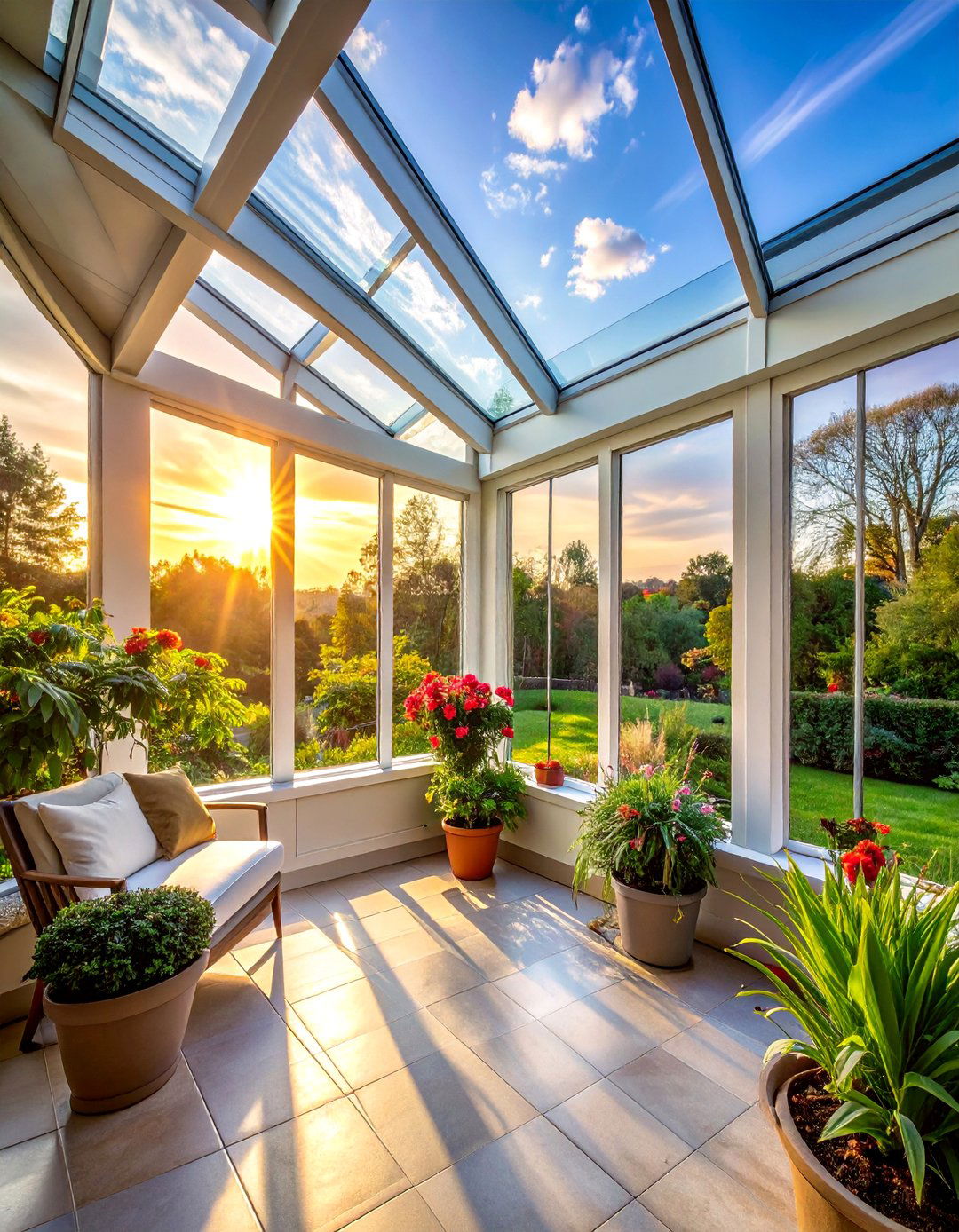 Triple Pane Energy Performance - 30 Stylish Sunroom Window Ideas for Natural Light