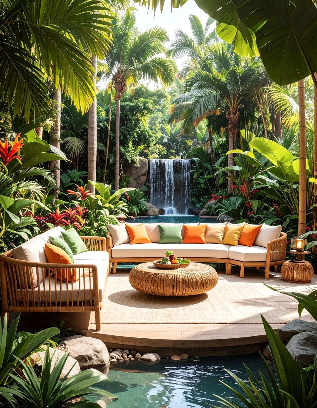 Tropical Paradise Patio Theme - 40 Patio Decor Ideas to Refresh Your Outdoor Space