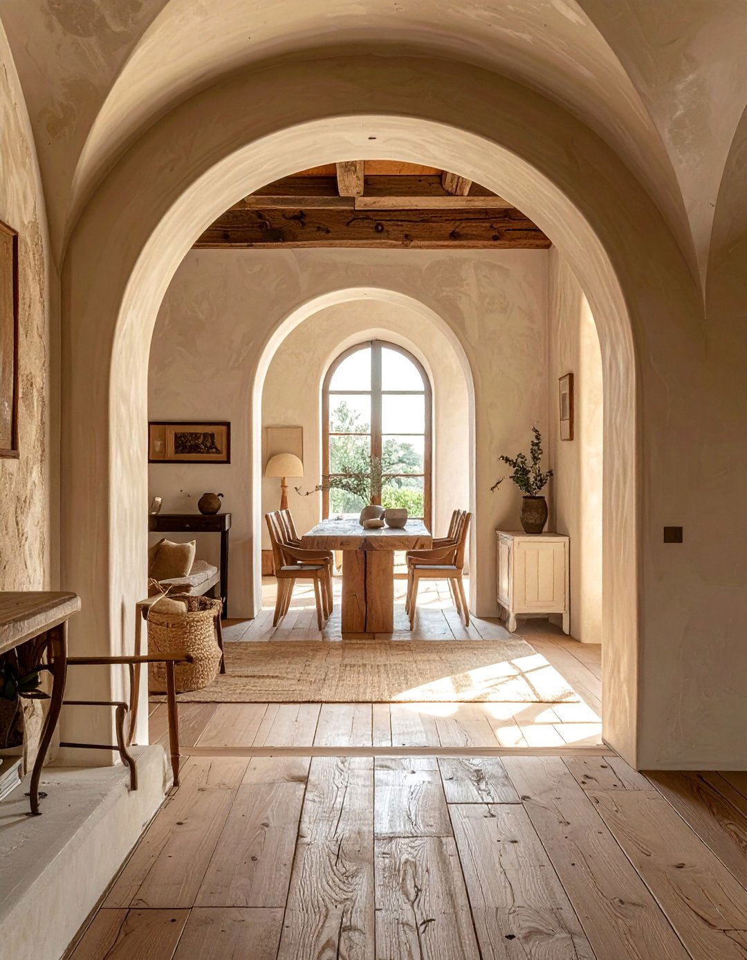 Tuscan Interior Design Featuring Arched Doorways - 25 Elegant Tuscan Interior Design Ideas