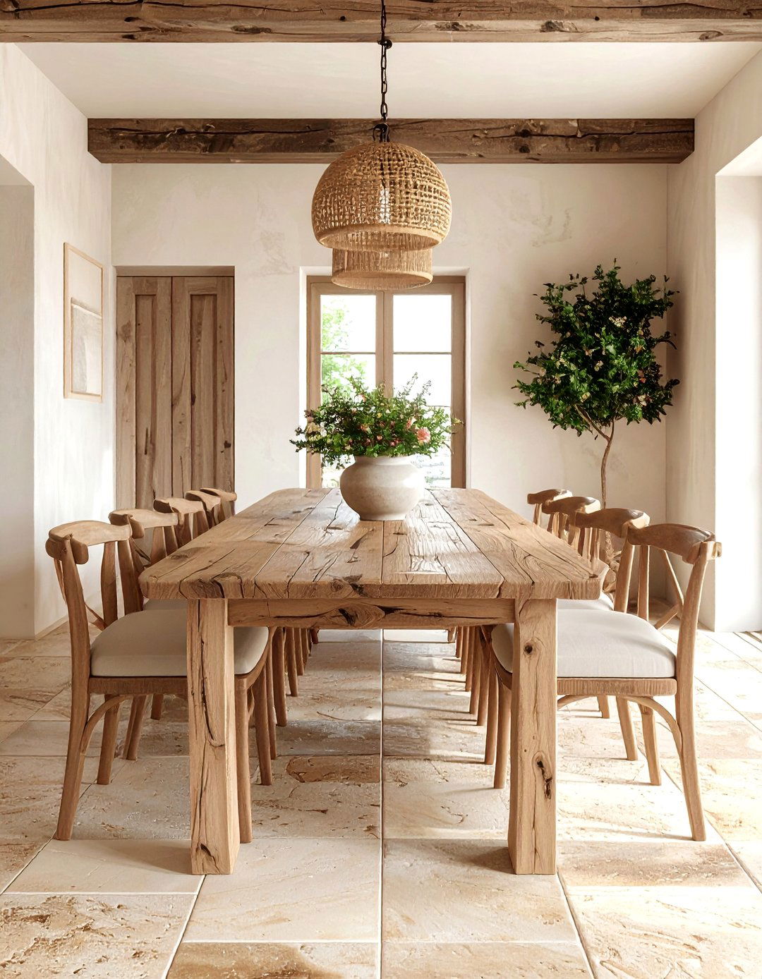 Tuscan Interior Design Featuring Travertine Flooring - 25 Elegant Tuscan Interior Design Ideas