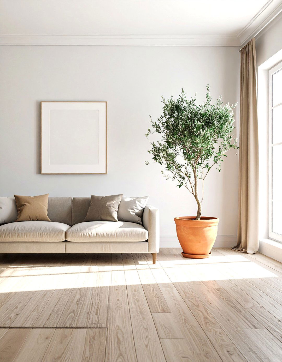 Tuscan Interior Design Incorporating Olive Trees - 25 Elegant Tuscan Interior Design Ideas