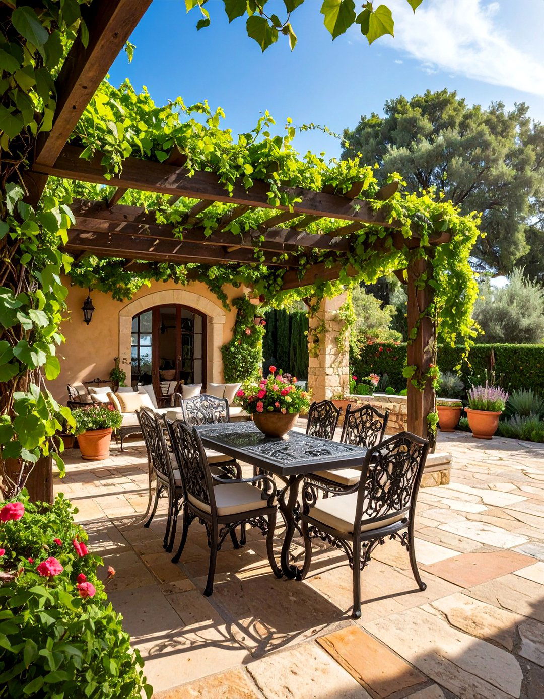 Tuscan Interior Design with Outdoor Living Spaces - 25 Elegant Tuscan Interior Design Ideas