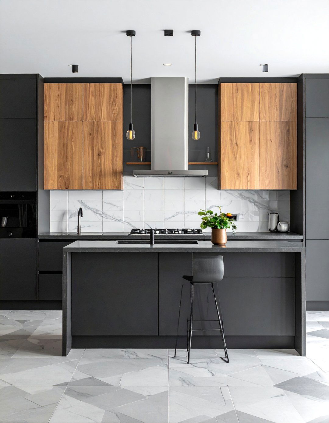 Two Tone Kitchen Cabinet Design - 25 Dream Kitchen Ideas for Your Modern Home