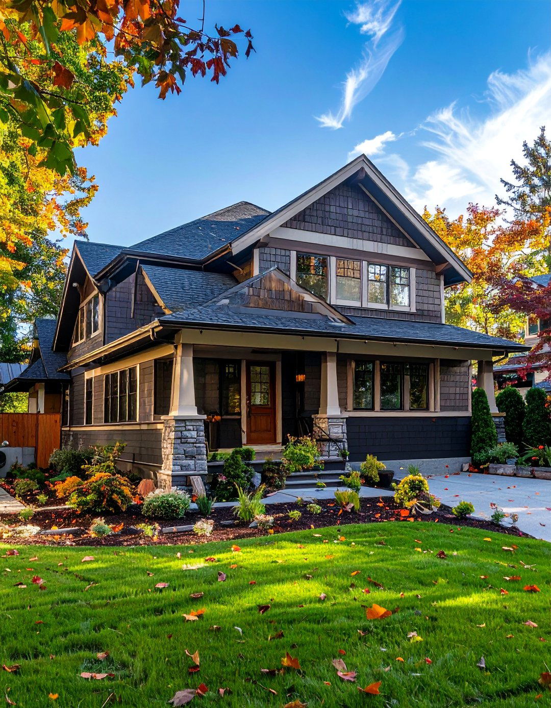 Two Tone Siding Separated by a Belly Band - 20 Two-tone Siding Designs to Boost Curb Appeal