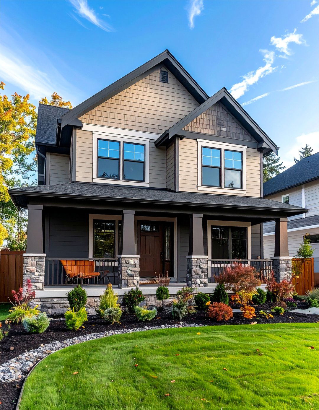 Two Tone Siding for a Split Level Home - 20 Two-tone Siding Designs to Boost Curb Appeal