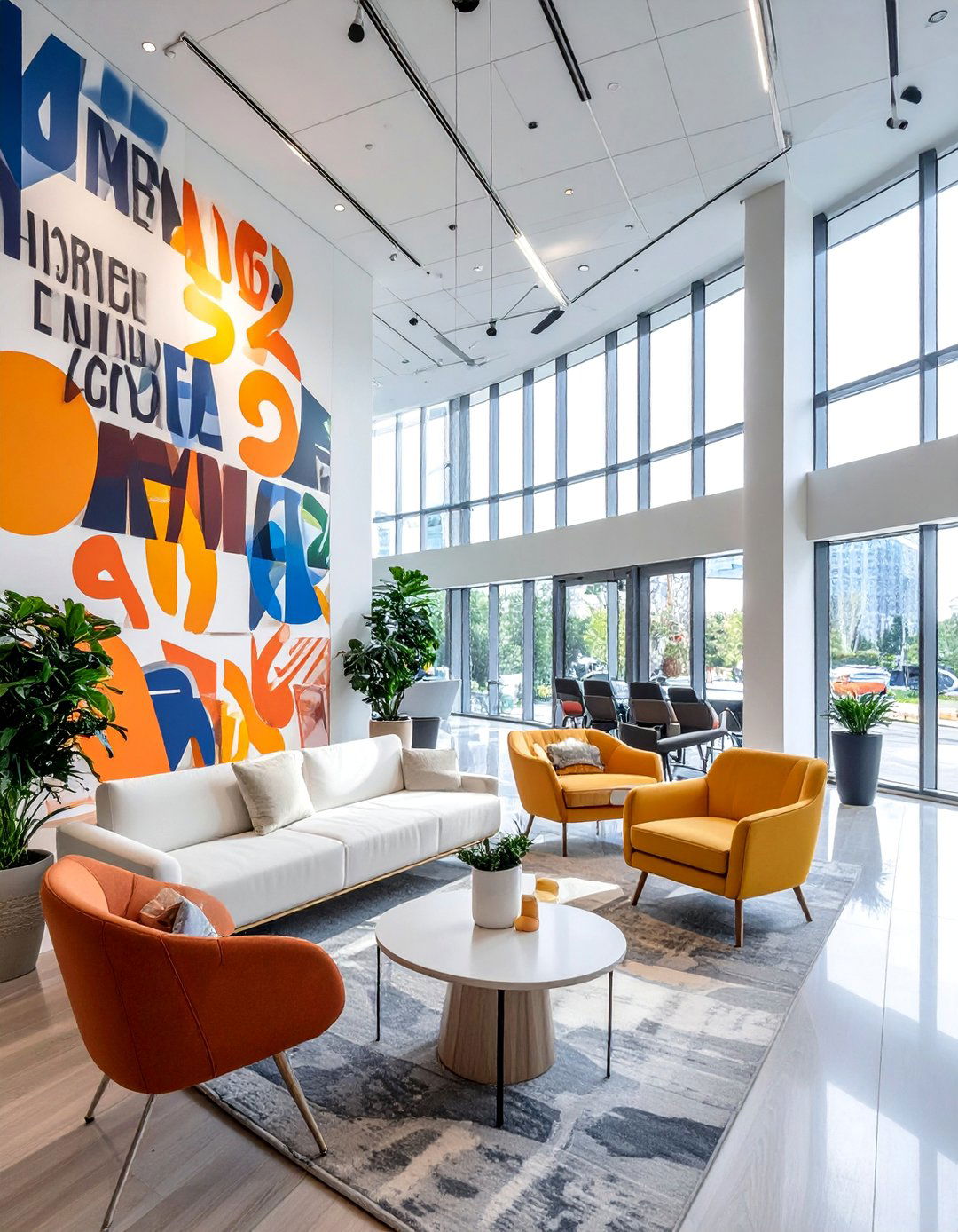 Typography and Text Art - 25 Office Wall Murals to Inspire Productivity and Creativity