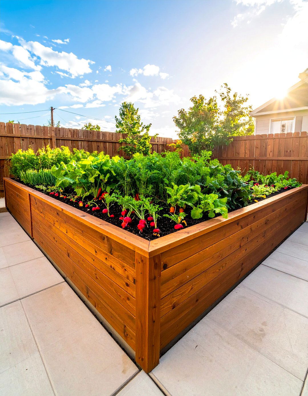 U Shaped Raised Bed Planter Box - 30 Planter Box Ideas for Beautiful Gardens