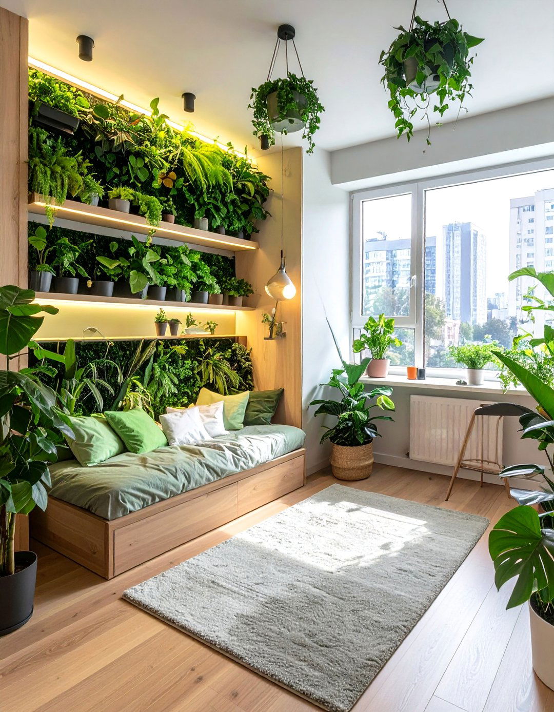 Urban Garden Oasis - 40 Teen Hangout Room Ideas for a Fun and Relaxing Space