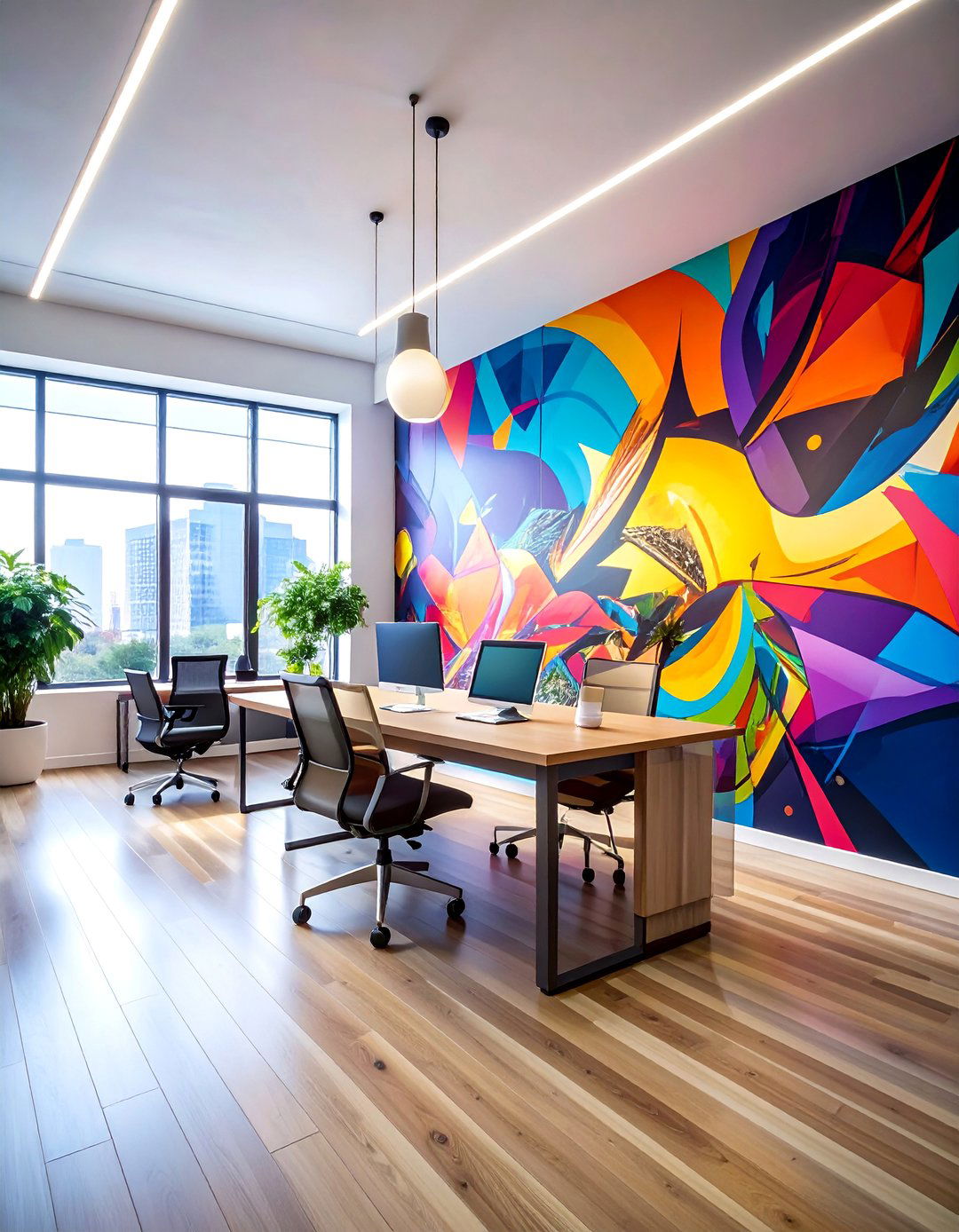 Urban Street Art - 25 Office Wall Murals to Inspire Productivity and Creativity