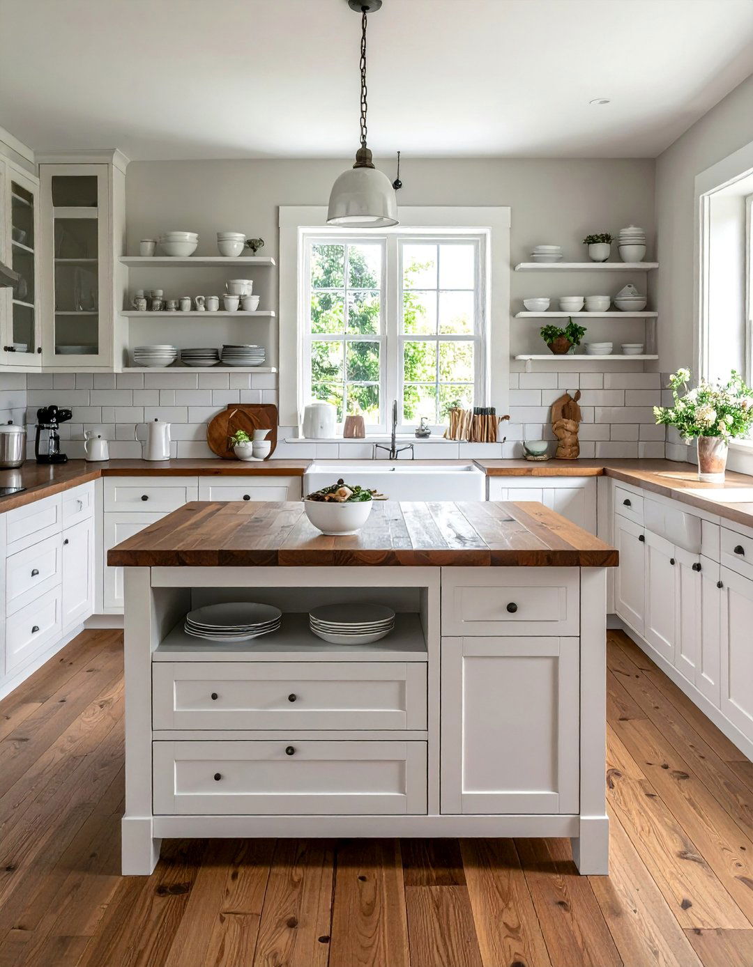 Using Freestanding Furniture in the Kitchen - 30 Cottage Decorating Ideas for a Charming Home