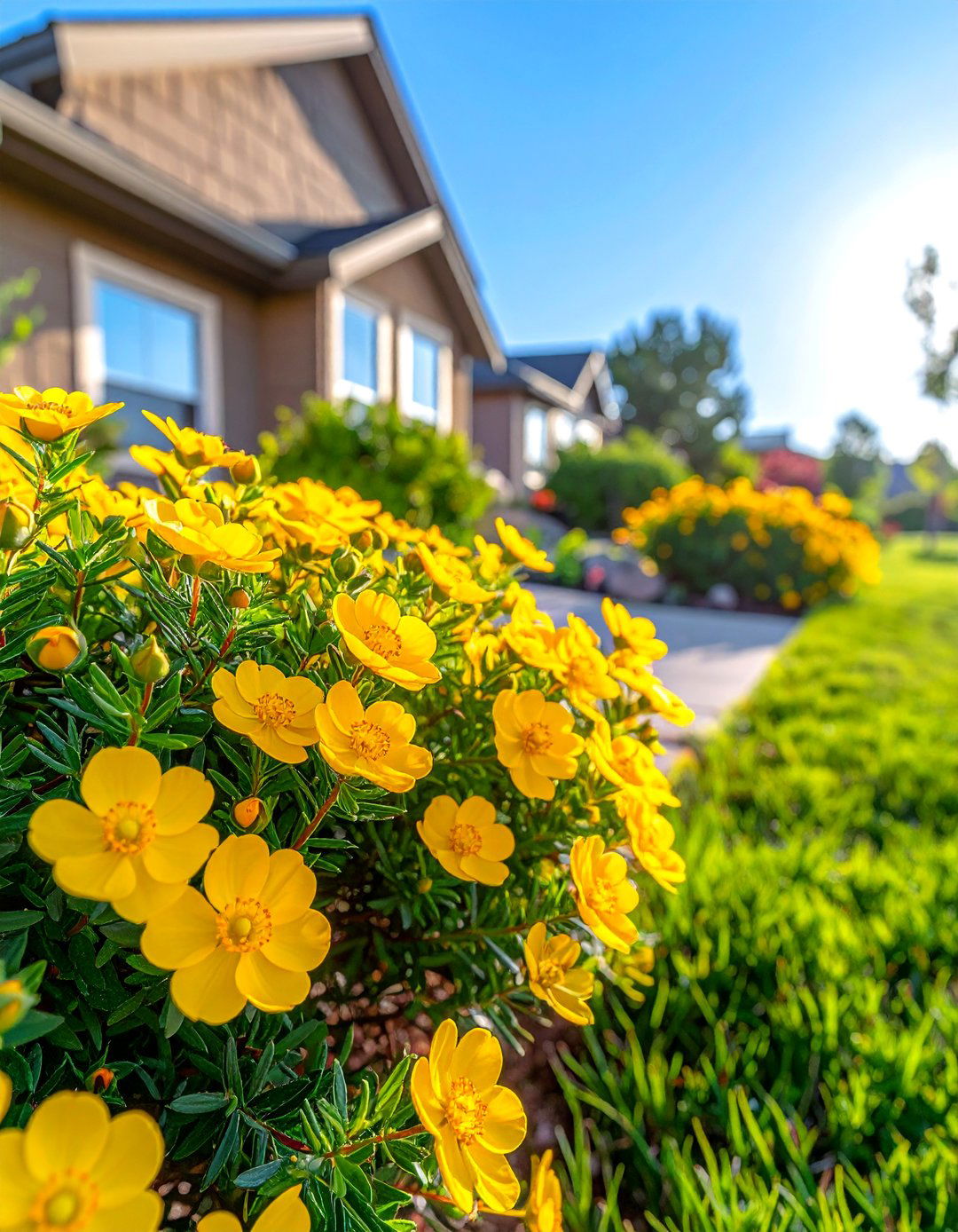 Using Potentilla for Hardy Long Blooming Shrubs - 30 Colorado Landscaping Ideas for a Stunning Yard