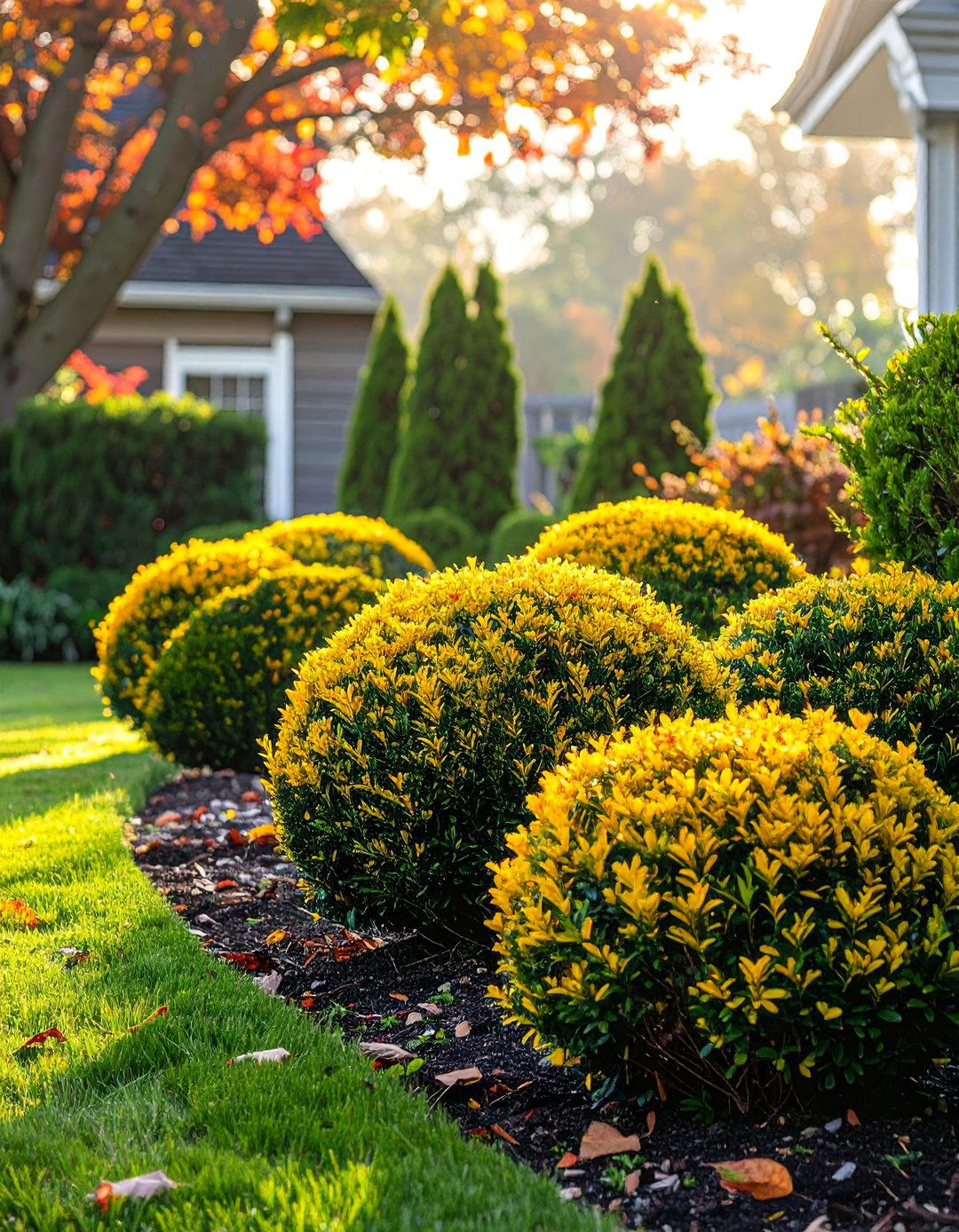 Variegated Boxwood Shrubs for Added Color - 20 Front Yard Boxwood Shrubs for Elegant Landscaping