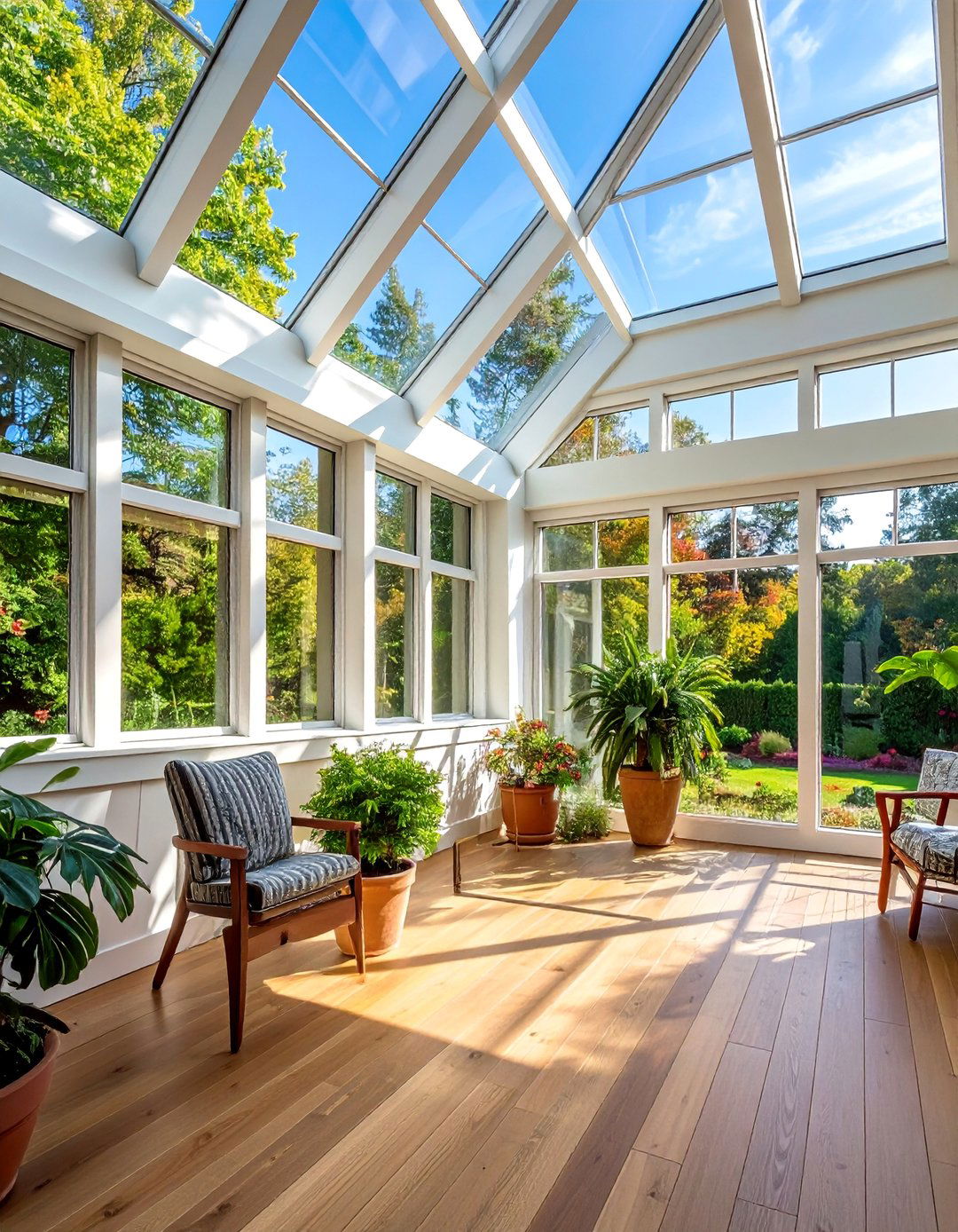Ventilation Window Stacking - 30 Stylish Sunroom Window Ideas for Natural Light