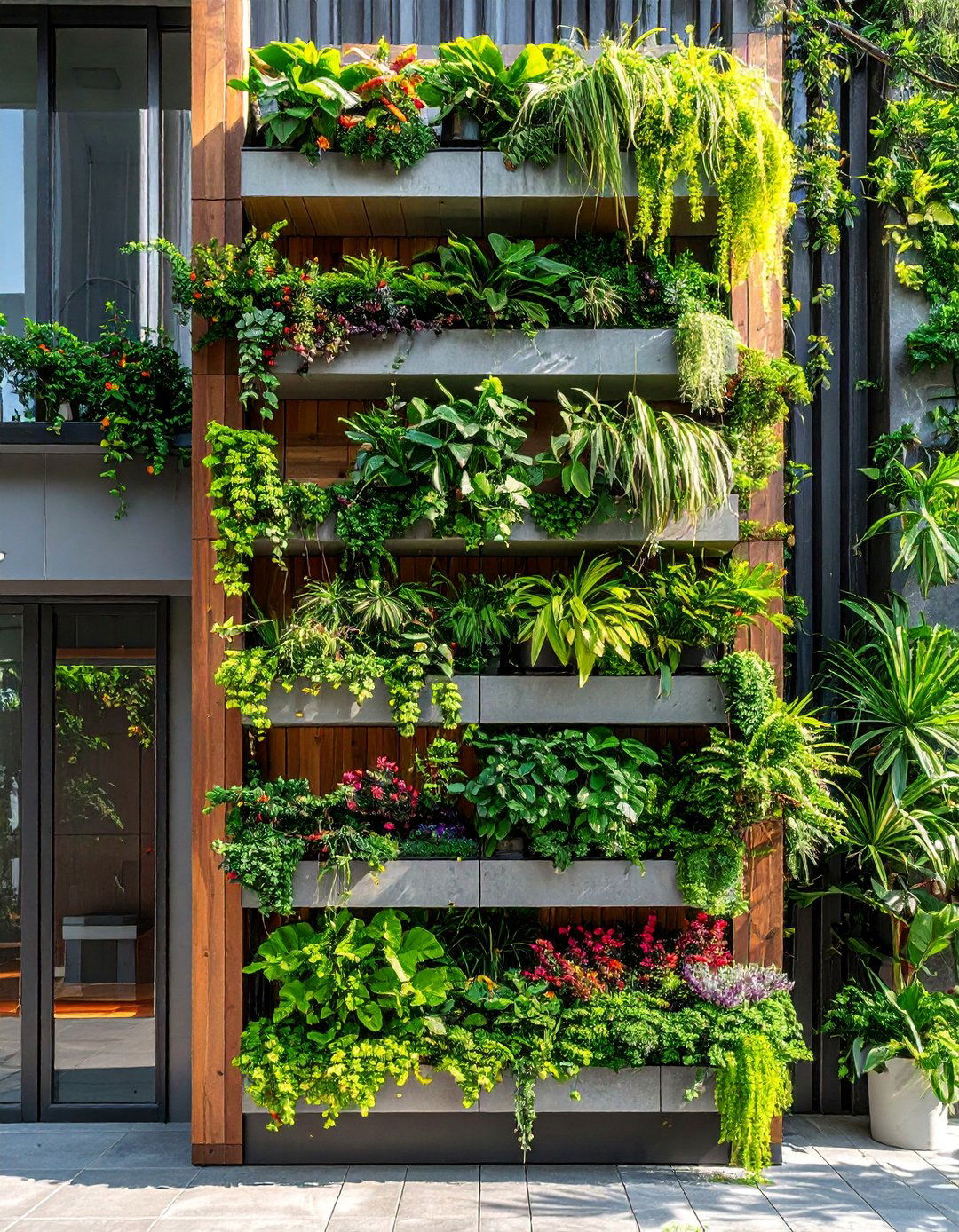 Vertical Living Walls - 40 Beautiful Gardens to Inspire Your Outdoor Space