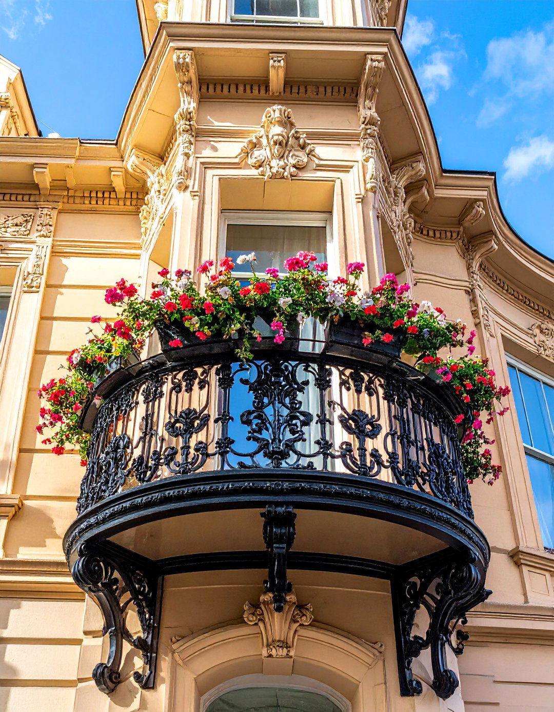 Victorian Era Inspired French Balcony - 25 French Balcony Ideas for a Charming Outdoor Space