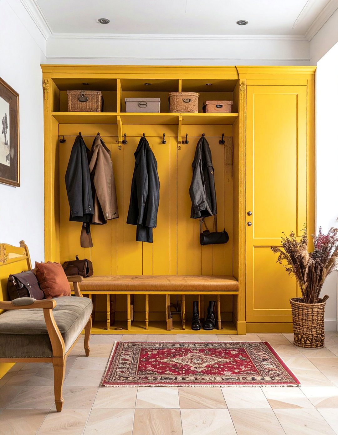 Vintage Inspired Designs - 25 Boot Room Ideas for Organized Entryways