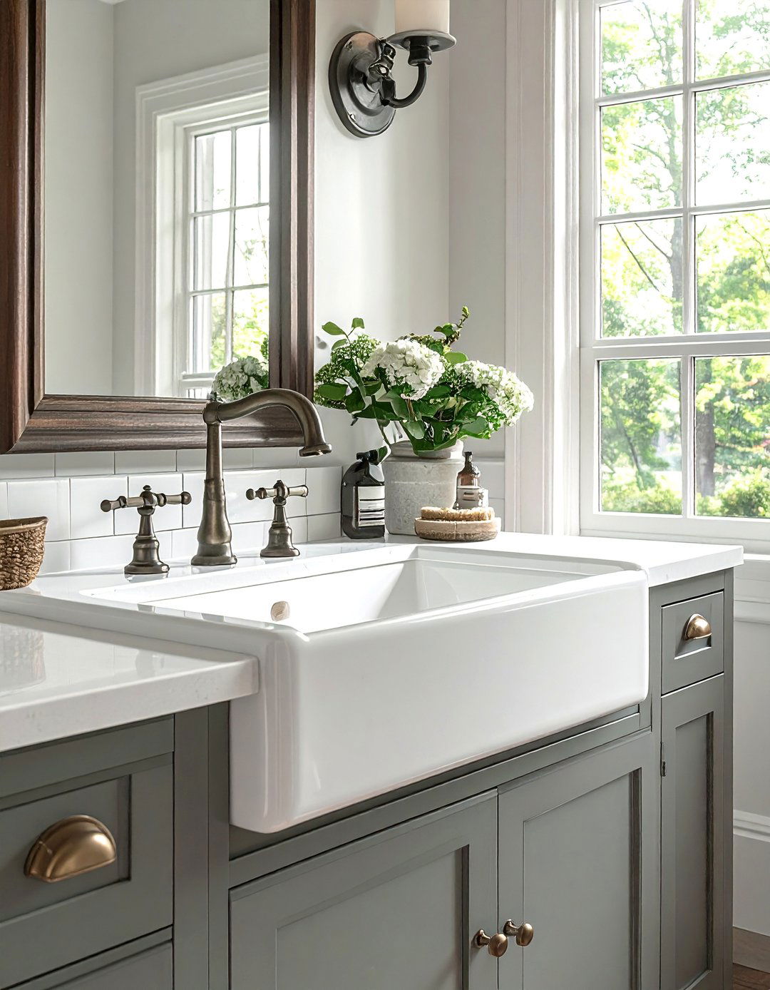 Vintage Inspired Farmhouse Bathroom Faucets - 40 Farmhouse Bathroom Ideas for Rustic Charm