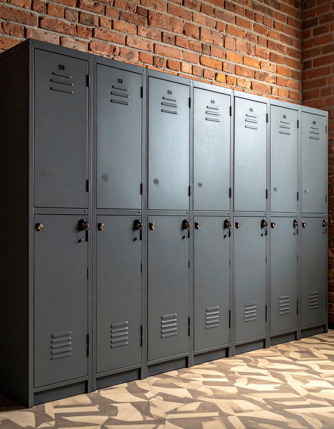 Vintage Lockers for Storage - 30 Industrial Decor Ideas for a Modern Home