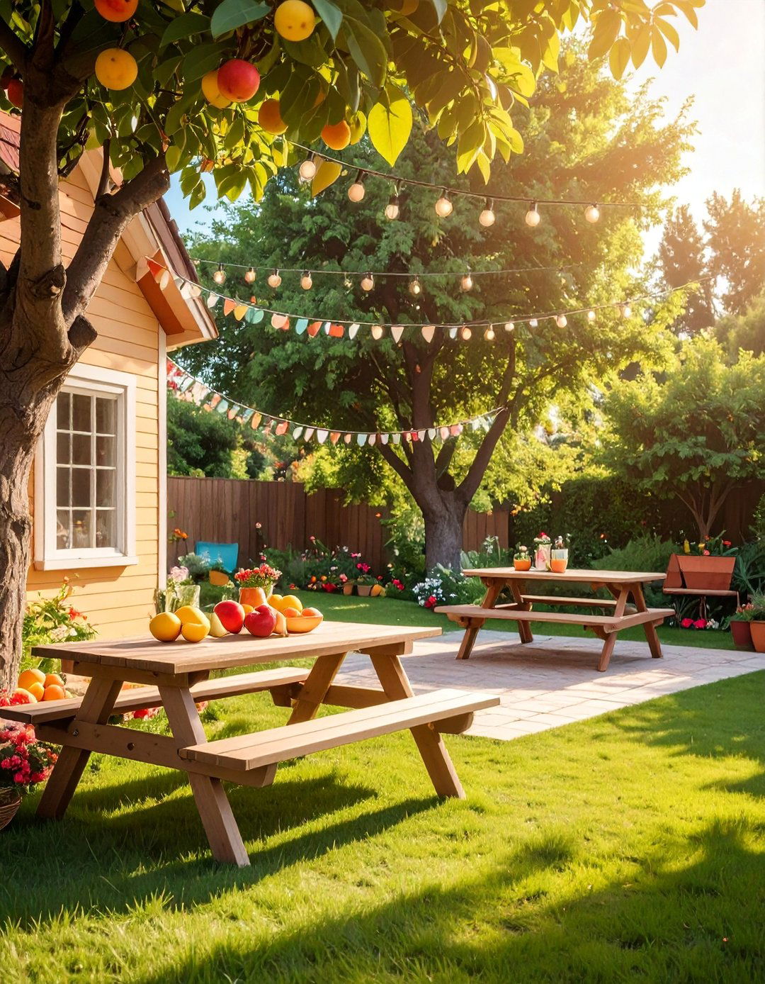 Vintage Picnic Patio Recreation - 40 Patio Decor Ideas to Refresh Your Outdoor Space