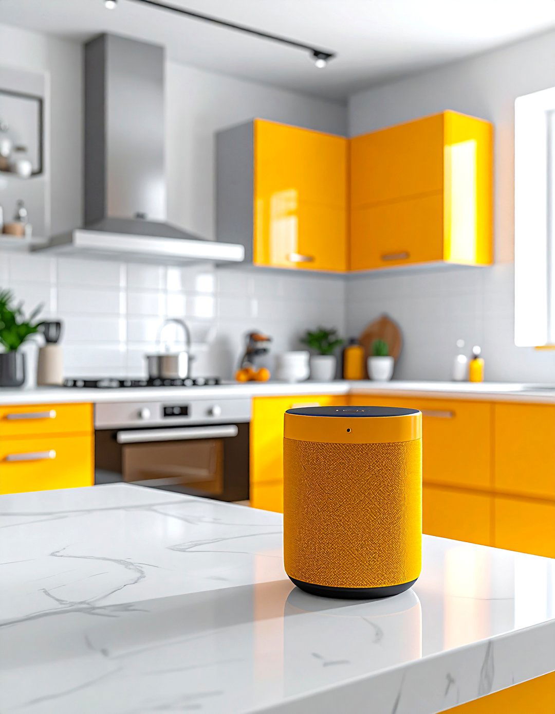 Voice Controlled Kitchen Assistants - 40 Modern Kitchen Ideas for a Sleek and Functional Space