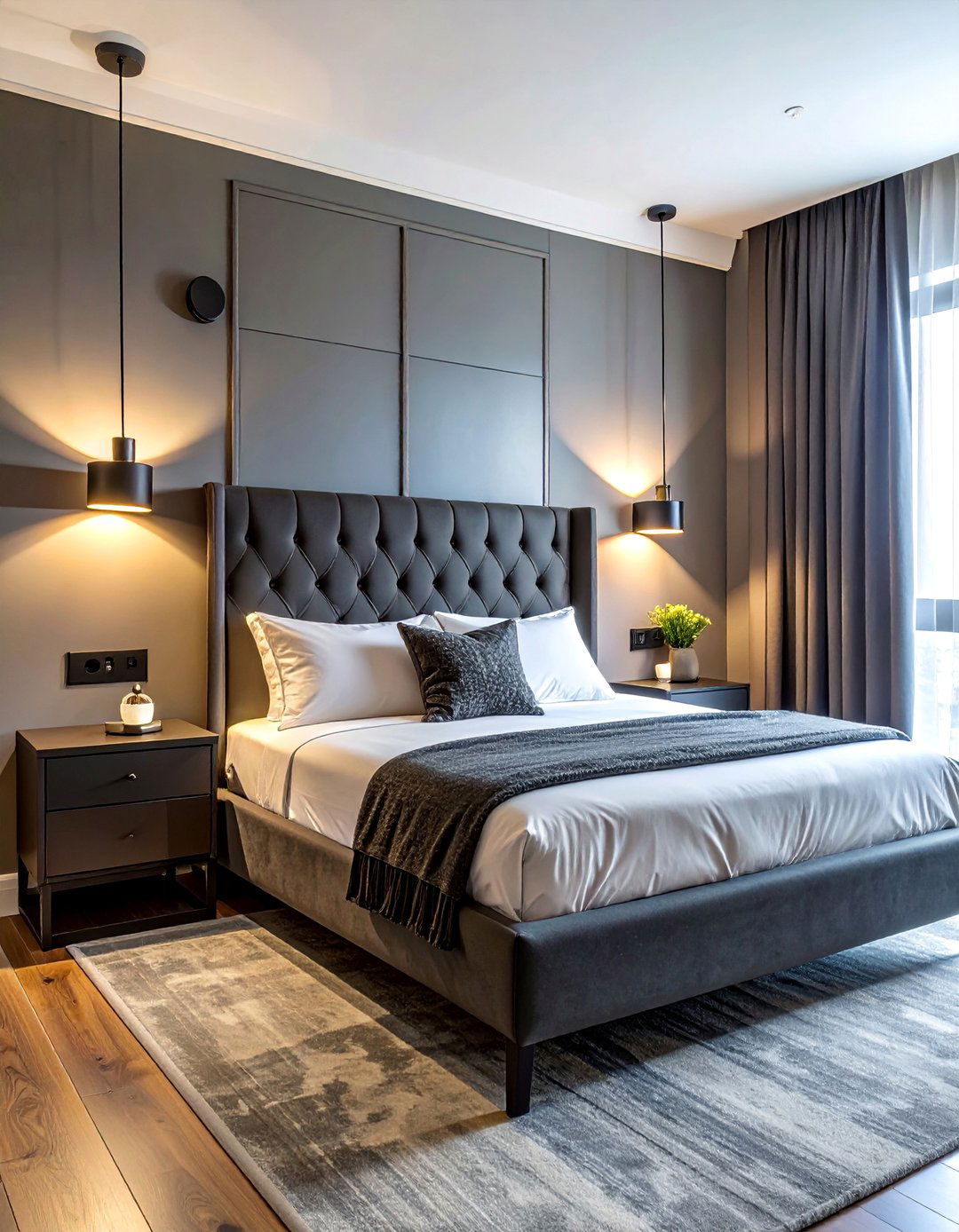 Wall Mounted Sconces to Free Up Surface Area - 40 Small Bedroom Ideas for Cozy and Functional Spaces