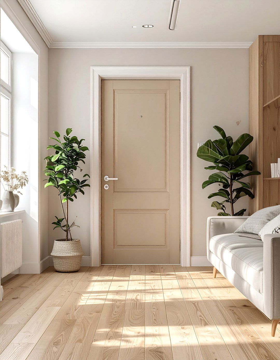 Warm Greige Interior Door Color - 25 Interior Door Color Ideas for a Fresh Home Look