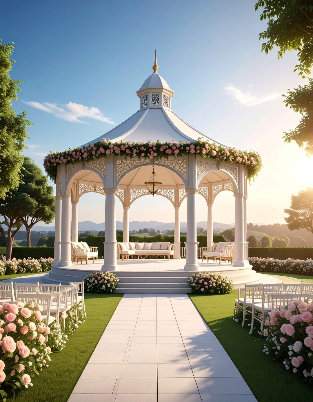 Wedding Ceremony Gazebo - 40 Gazebo Design Ideas for a Beautiful Outdoor Space