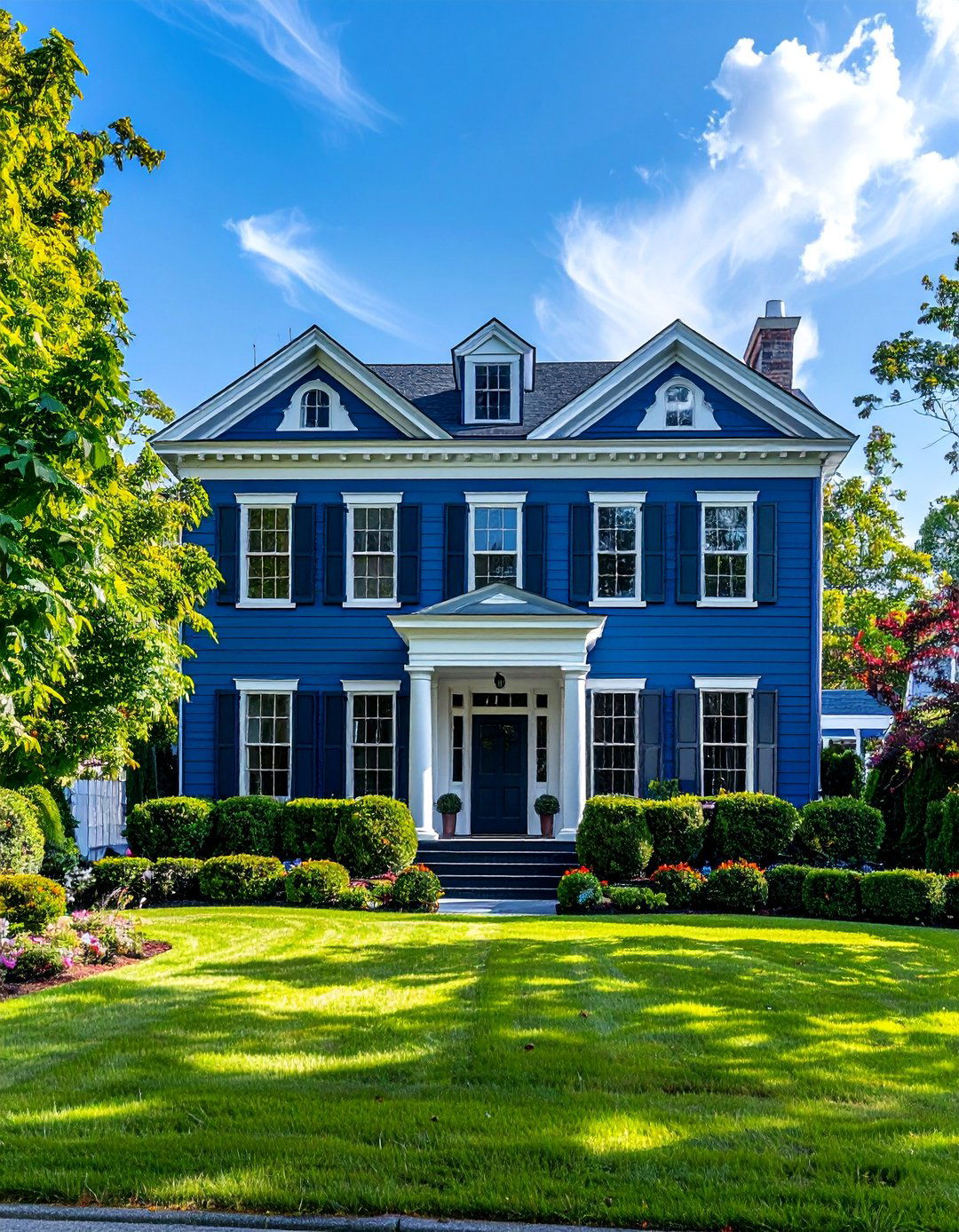 Wedgewood Blue for a Classic and Elegant Style - 30 Blue Exterior House Paint Ideas for Curb Appeal
