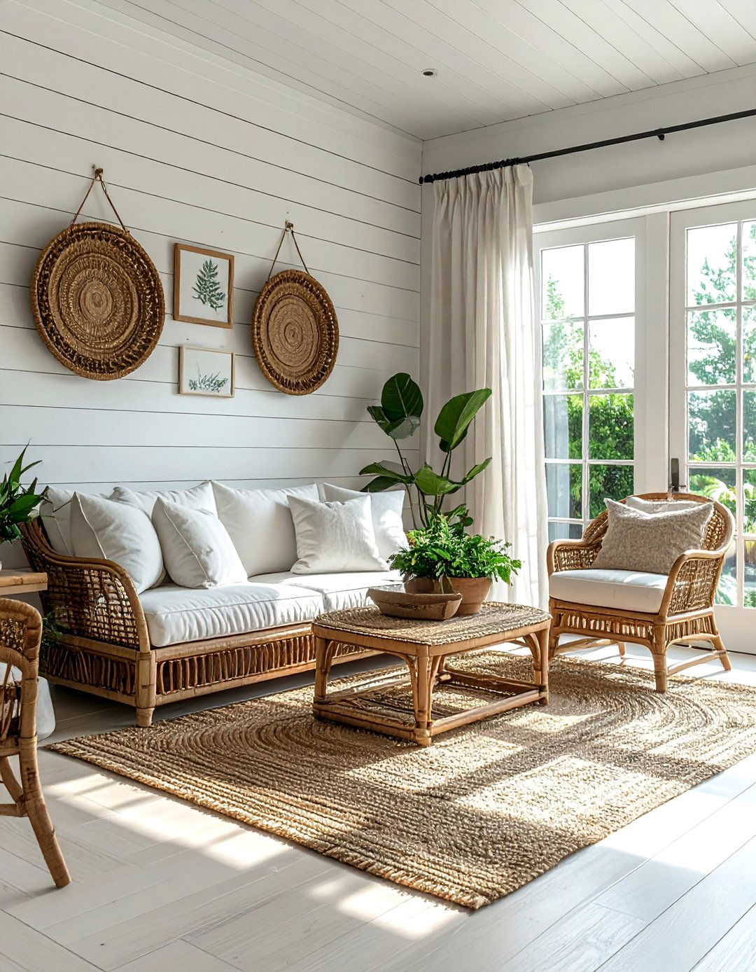 Whitewashed Shiplap for a Coastal Vibe - 40 Shiplap Accent Wall Ideas for Modern Home Decor