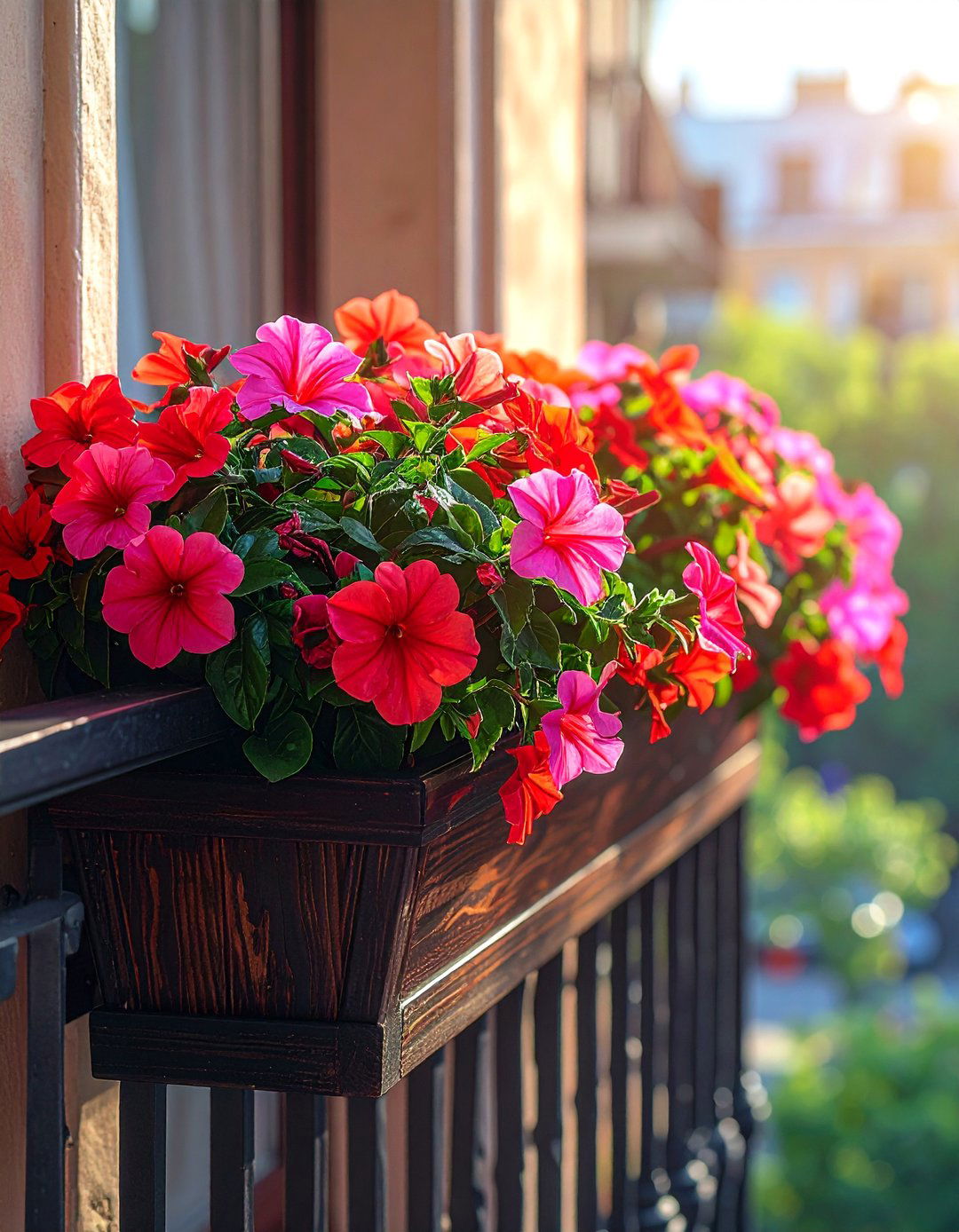 Window Box Balcony Garden - 40 Creative Balcony Garden Ideas for Small Spaces