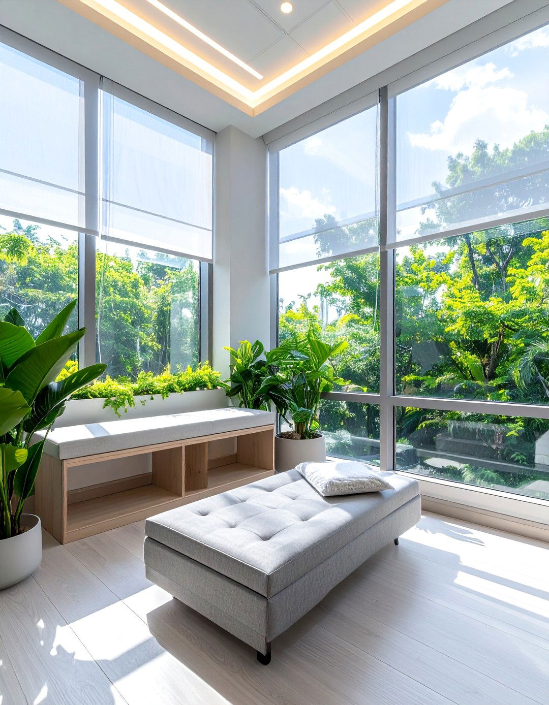 Window View Natural Light Room - 20 Lactation Room Ideas for Comfort and Privacy