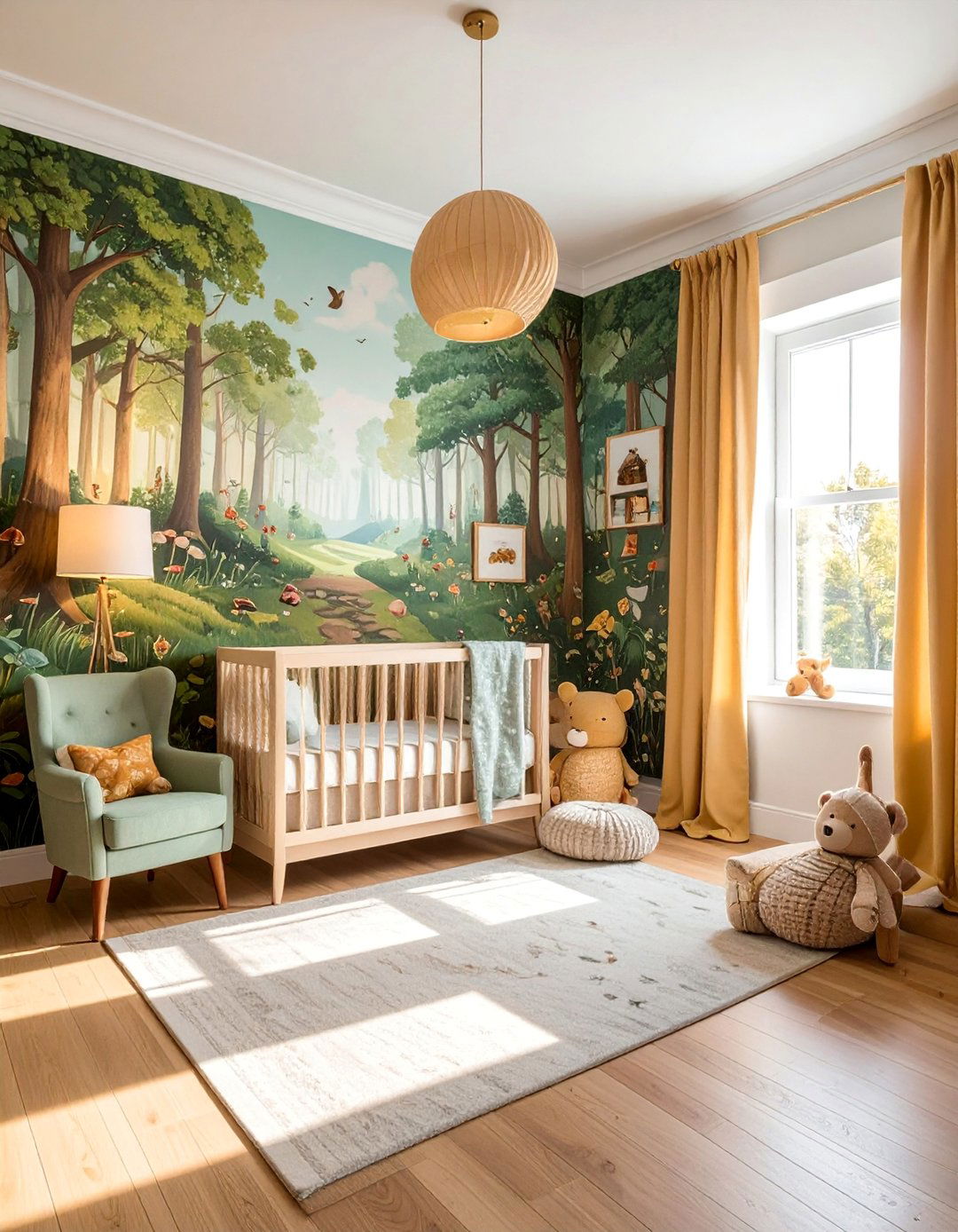 Winnie the Pooh Nursery Decor - 25 Vintage Nursery Ideas for a Timeless Baby Room