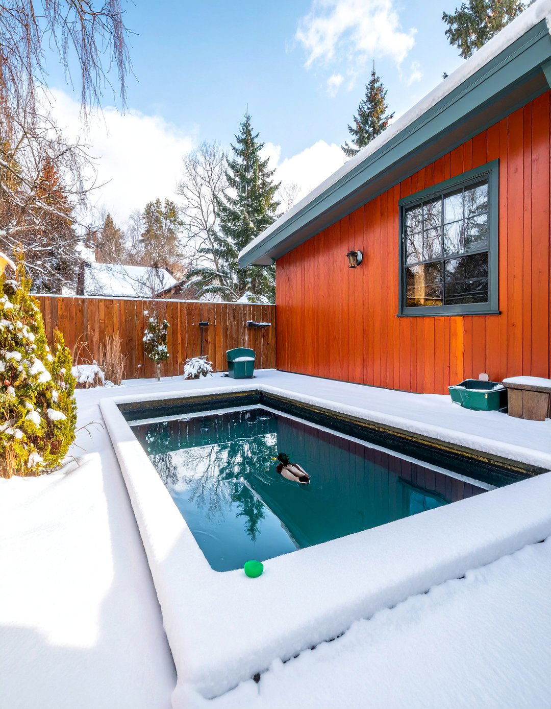 Winter Hardy Heated Duck Pond - 15 Creative Duck Pond Ideas for Your Backyard