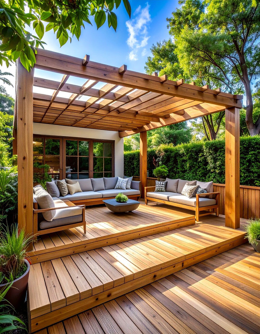 Wooden Outdoor Spaces - 25 Wooden Interior Design Ideas for a Rustic Charm