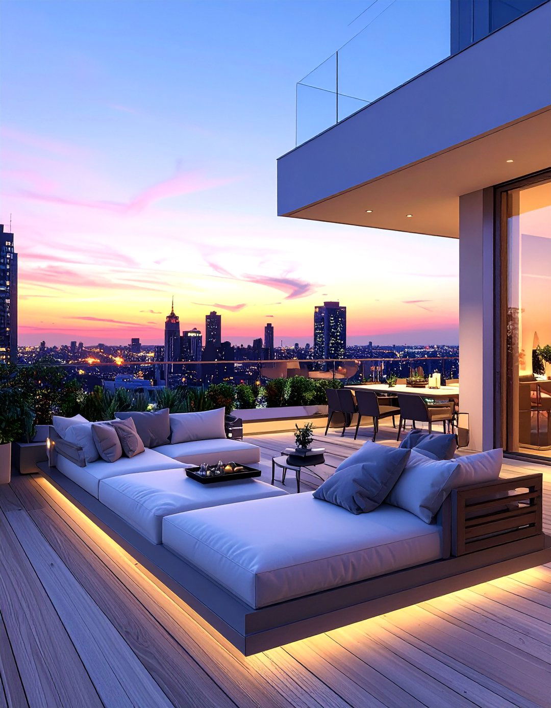 Wrap Around Corner Cantilever Balcony - 20 Cantilever Balcony Ideas for Modern Homes